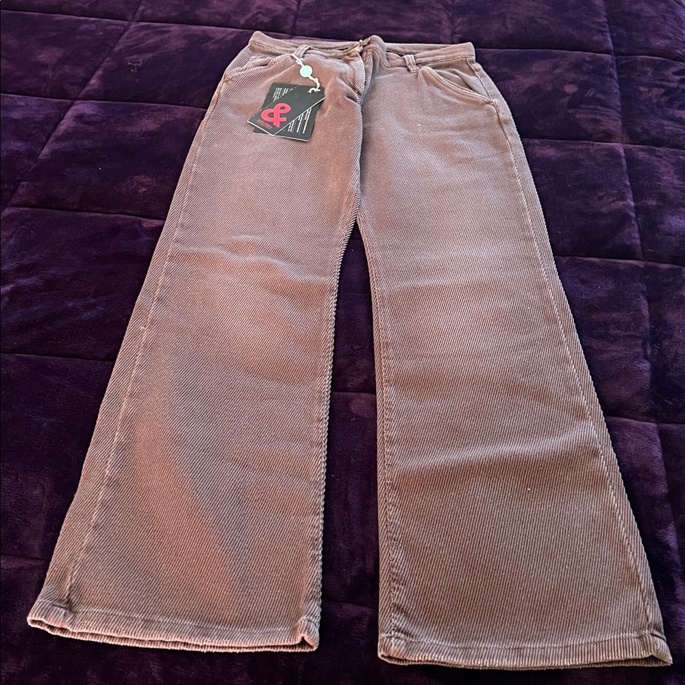 Dolce & Gabbana Brown Corduroy Fabric